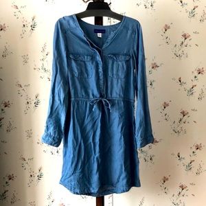 Long Sleeve Denim Dress